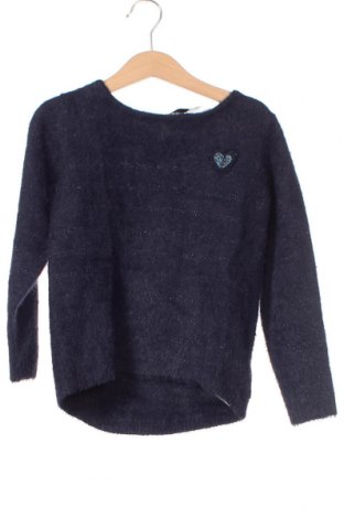 Παιδικό πουλόβερ Okaidi, Μέγεθος 4-5y/ 110-116 εκ., Χρώμα Μπλέ, Τιμή 30,41 €