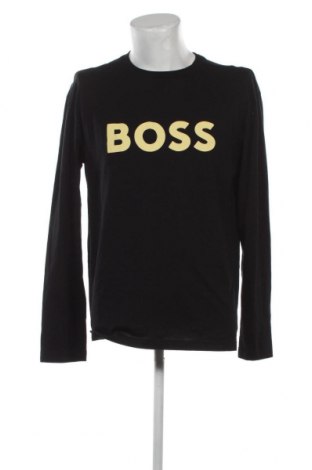 Мъжка блуза Boss Green, Размер L, Цвят Черен, Цена 164,00 лв.