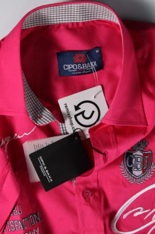 Pánska košeľa  Cipo & Baxx, Veľkosť M, Farba Ružová, Cena  5,78 €