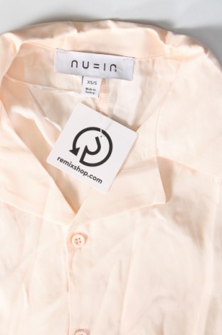 Ανδρικό πουκάμισο NU-IN, Μέγεθος XS, Χρώμα Εκρού, Τιμή 37,11 €