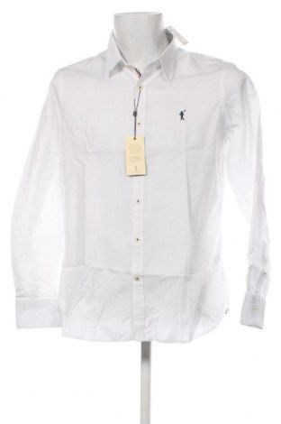 Мъжка риза Polo Club, Размер L, Цвят Бял, Цена 117,00 лв.