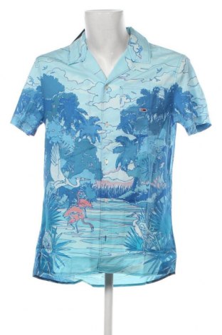 Мъжка риза Tommy Hilfiger, Размер M, Цвят Син, Цена 136,00 лв.