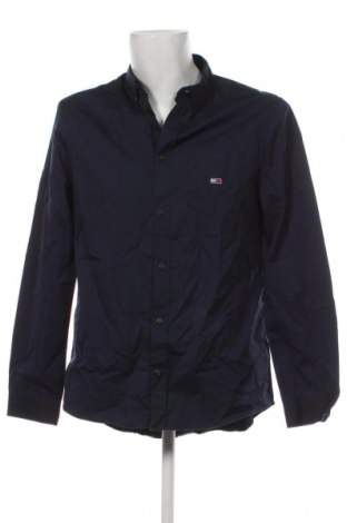 Мъжка риза Tommy Hilfiger, Размер L, Цвят Син, Цена 150,00 лв.