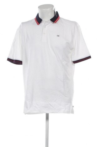 Męski T-shirt Calvin Klein, Rozmiar XL, Kolor Biały, Cena 117,54 zł