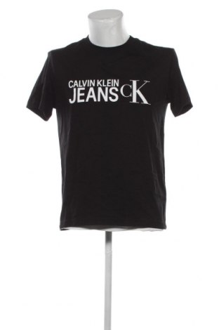 Ανδρικό t-shirt Calvin Klein Jeans, Μέγεθος M, Χρώμα Μαύρο, Τιμή 24,53 €
