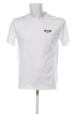 Мъжка тениска Emporio Armani, Размер L, Цвят Бял, Цена 152,00 лв.