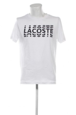 Ανδρικό t-shirt Lacoste, Μέγεθος L, Χρώμα Λευκό, Τιμή 24,53 €