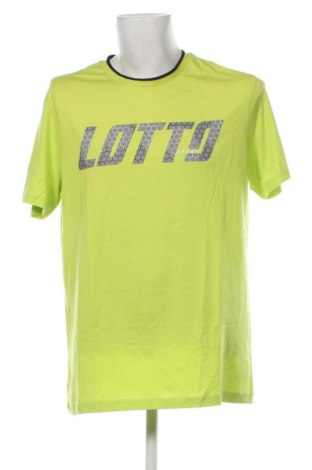Мъжка тениска Lotto, Размер XXL, Цвят Зелен, Цена 18,85 лв.