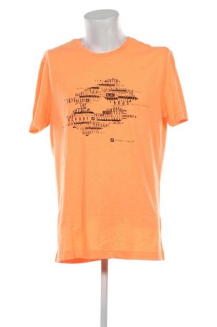 Мъжка тениска Lotto, Размер XXL, Цвят Оранжев, Цена 18,85 лв.