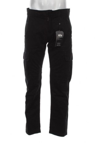 Мъжки панталон Alpha Industries, Размер M, Цвят Черен, Цена 132,00 лв.