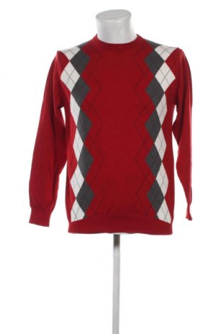 Ανδρικό πουλόβερ Dressmann, Μέγεθος M, Χρώμα Κόκκινο, Τιμή 14,85 €