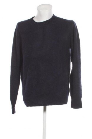 Мъжки пуловер H&M, Размер M, Цвят Син, Цена 5,51 лв.
