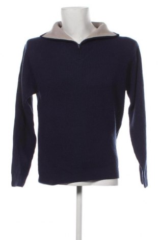 Мъжки пуловер Milano Italy, Размер M, Цвят Син, Цена 20,40 лв.