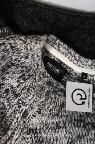 Ανδρικό πουλόβερ Only & Sons, Μέγεθος M, Χρώμα Πολύχρωμο, Τιμή 5,38 €