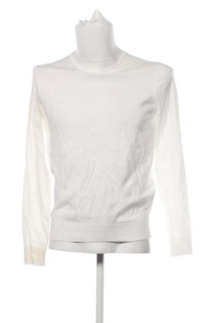 Męski sweter Pier One, Rozmiar M, Kolor Biały, Cena 122,61 zł