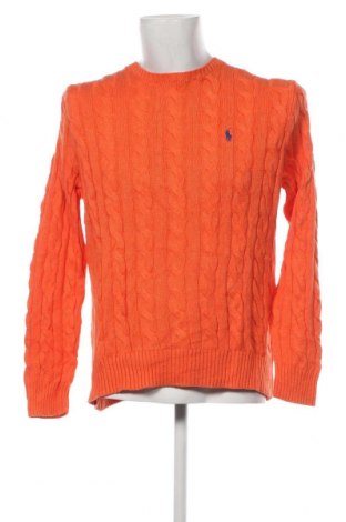 Męski sweter Polo By Ralph Lauren, Rozmiar M, Kolor Pomarańczowy, Cena 727,67 zł