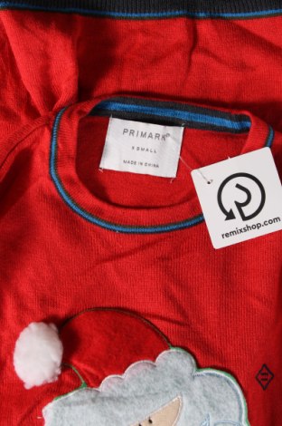 Pánsky sveter  Primark, Veľkosť XS, Farba Červená, Cena  16,44 €