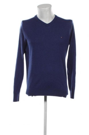 Мъжки пуловер Tommy Hilfiger, Размер L, Цвят Син, Цена 68,00 лв.