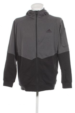 Ανδρικό φούτερ Adidas, Μέγεθος L, Χρώμα Γκρί, Τιμή 39,20 €