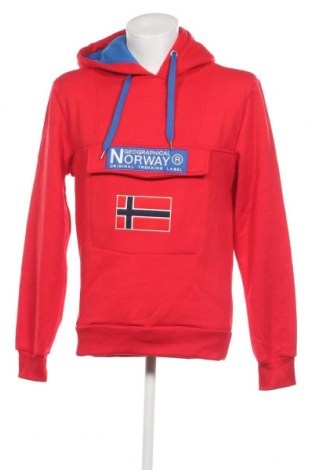 Ανδρικό φούτερ Geographical Norway, Μέγεθος L, Χρώμα Κόκκινο, Τιμή 50,26 €