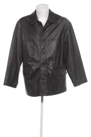 Pánská kožená bunda  Angelo Litrico, Velikost XL, Barva Černá, Cena  1 280,00 Kč