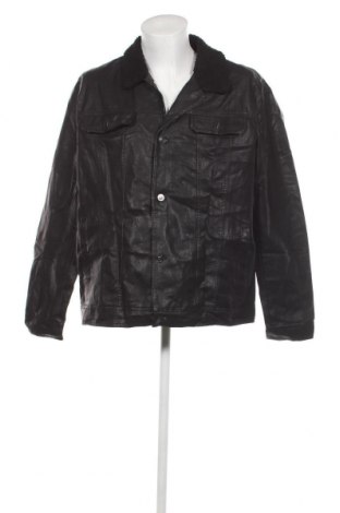 Ανδρικό δερμάτινο μπουφάν Primark, Μέγεθος XXL, Χρώμα Μαύρο, Τιμή 22,73 €