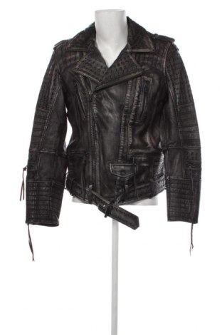 Ανδρικό δερμάτινο μπουφάν Trueprodigy, Μέγεθος XXL, Χρώμα Μαύρο, Τιμή 216,78 €