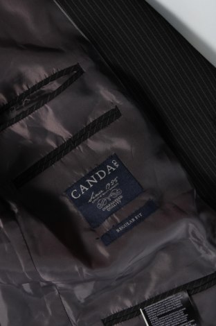 Ανδρικό σακάκι Canda, Μέγεθος L, Χρώμα Μαύρο, Τιμή 5,44 €