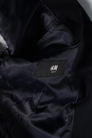 Sacou de bărbați H&M, Mărime XL, Culoare Albastru, Preț 144,74 Lei