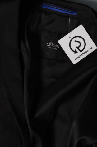 Pánske sako  S.Oliver Black Label, Veľkosť S, Farba Čierna, Cena  124,23 €