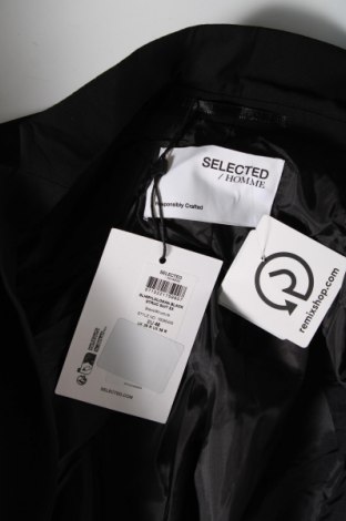 Ανδρικό σακάκι Selected Homme, Μέγεθος M, Χρώμα Μαύρο, Τιμή 11,93 €