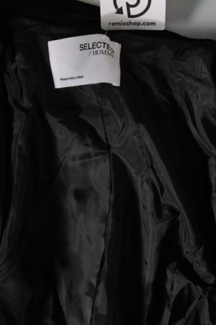 Sacou de bărbați Selected Homme, Mărime XL, Culoare Negru, Preț 585,53 Lei
