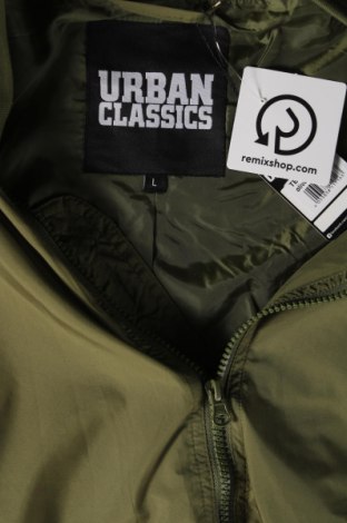 Pánská bunda  Urban Classics, Velikost L, Barva Zelená, Cena  317,00 Kč