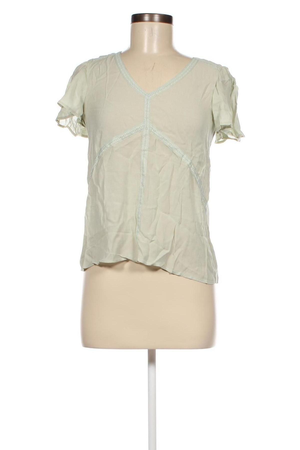 Дамска блуза Etam, Размер XS, Цвят Зелен, Цена 7,92 лв.