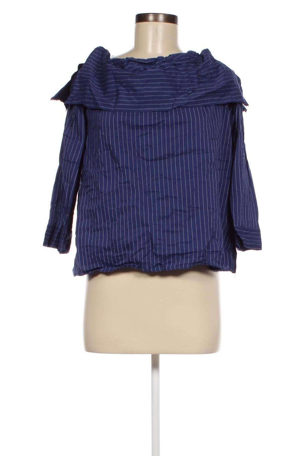 Γυναικεία μπλούζα Liviana Conti, Μέγεθος L, Χρώμα Μπλέ, Τιμή 33,40 €