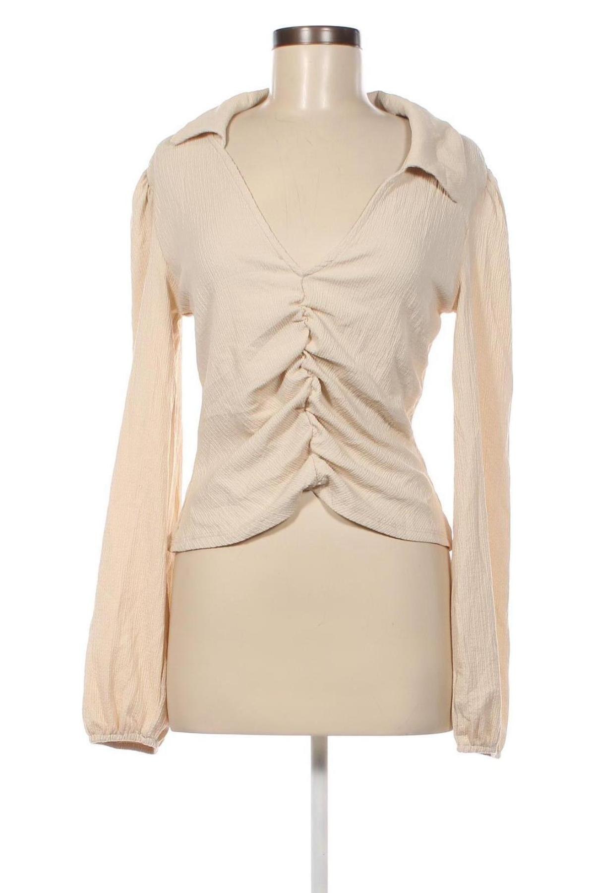 Damen Shirt Monki, Größe L, Farbe Beige, Preis € 4,49