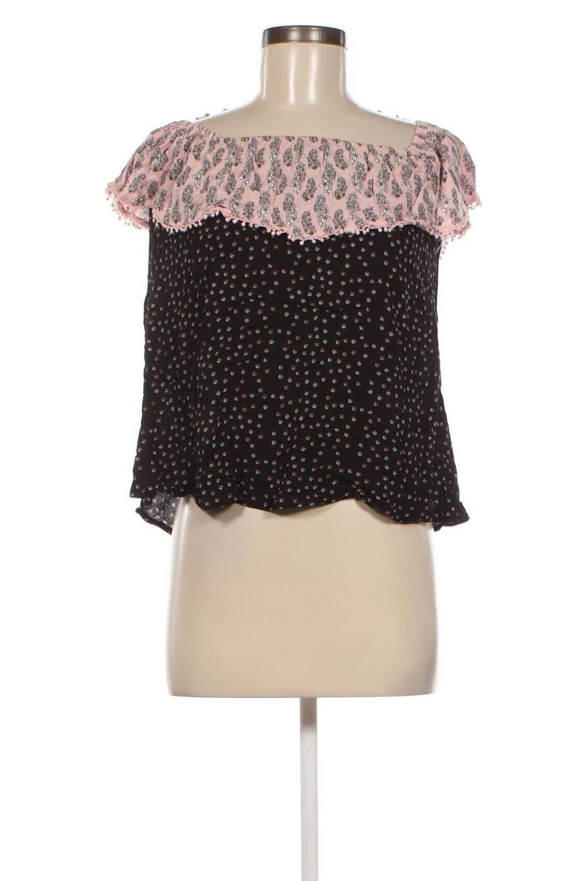 Γυναικεία μπλούζα Moodo, Μέγεθος XS, Χρώμα Πολύχρωμο, Τιμή 3,71 €