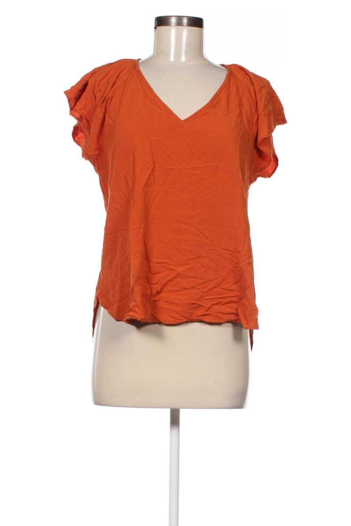 Damen Shirt Q/S by S.Oliver, Größe M, Farbe Braun, Preis 16,70 €
