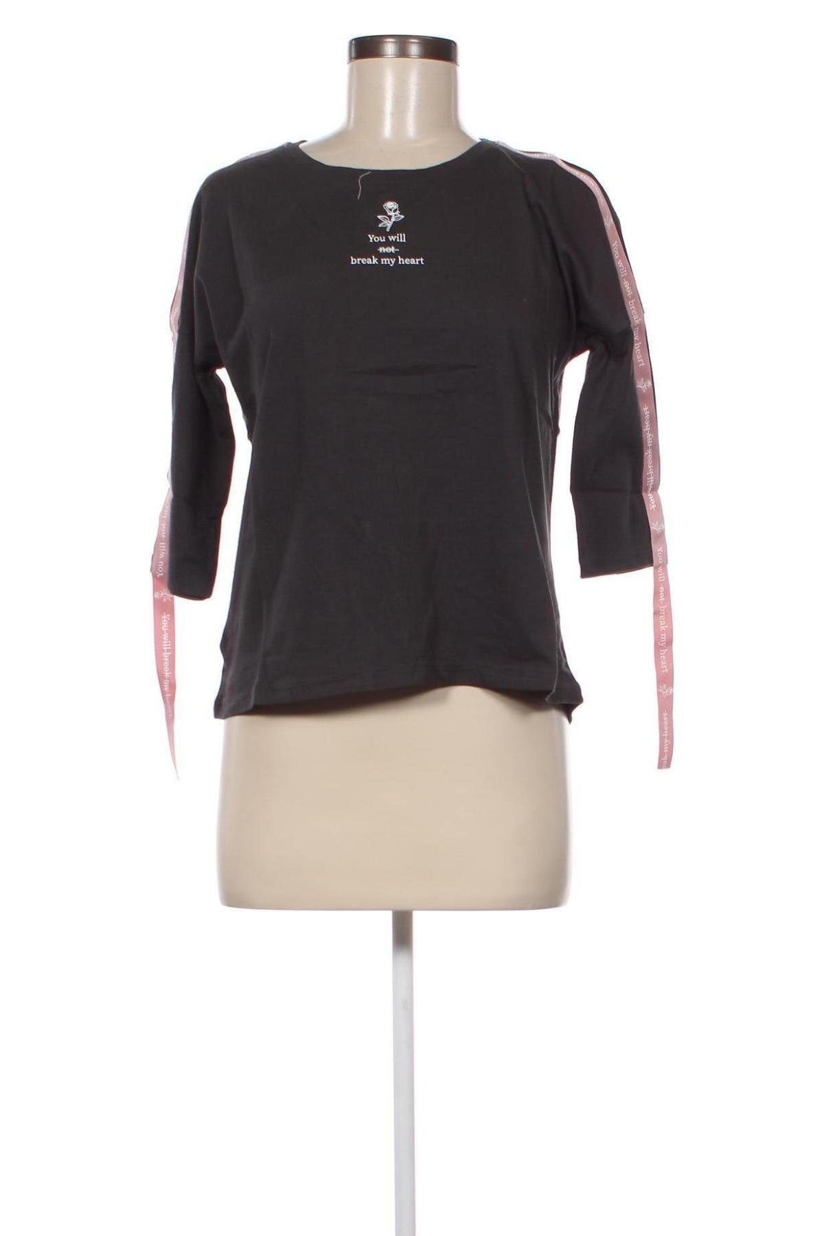 Γυναικεία μπλούζα Stitch & Soul, Μέγεθος M, Χρώμα Γκρί, Τιμή 15,98 €