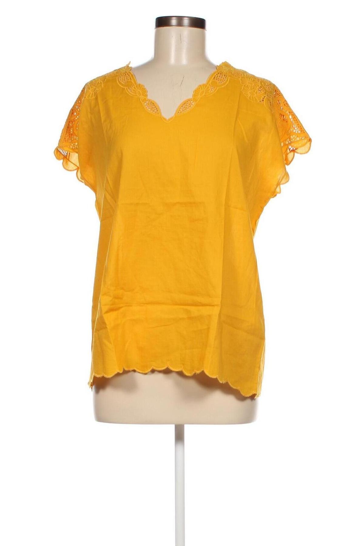 Damen Shirt Un Deux Trois, Größe M, Farbe Gelb, Preis € 52,58