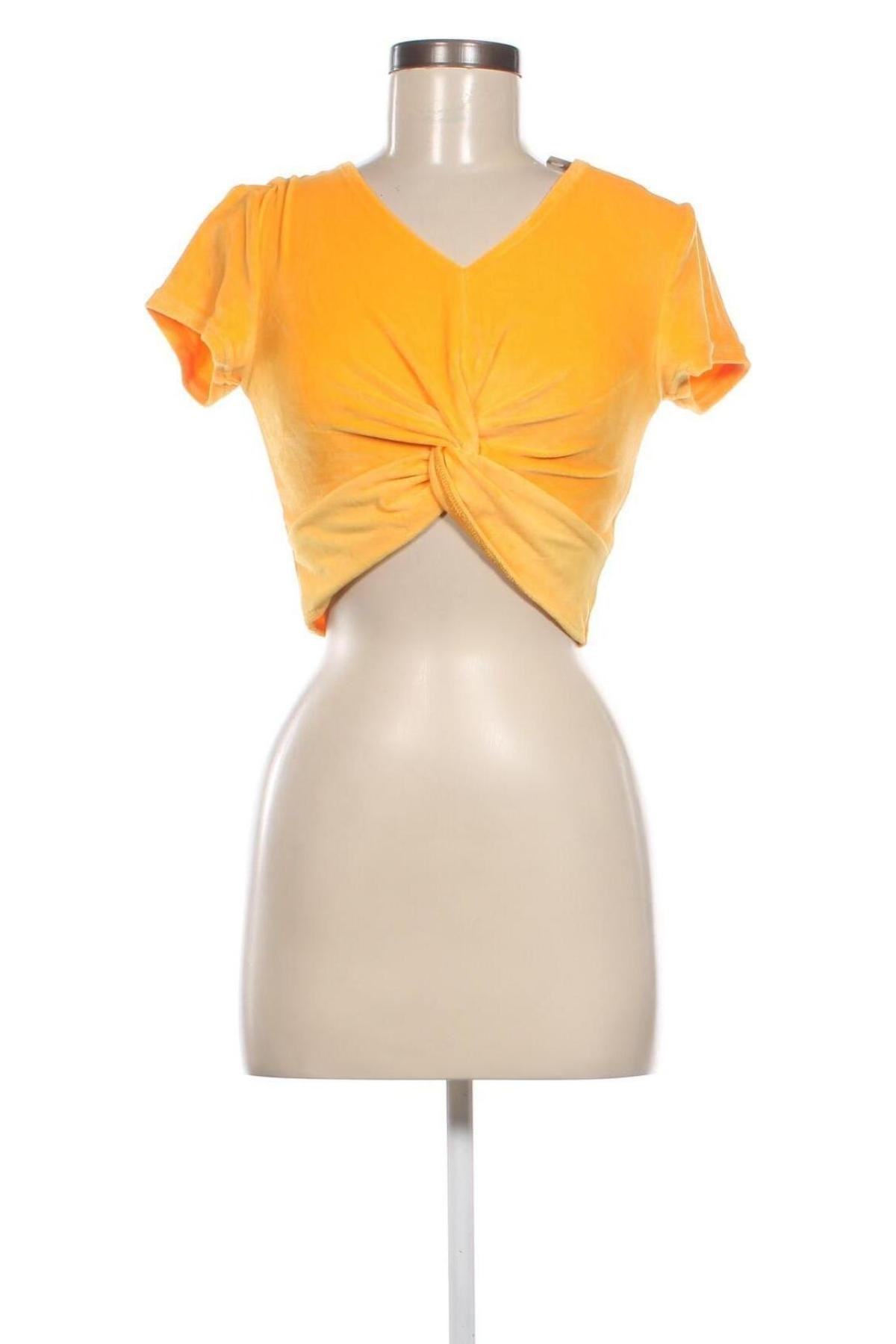Дамска блуза Undiz, Размер M, Цвят Жълт, Цена 7,20 лв.