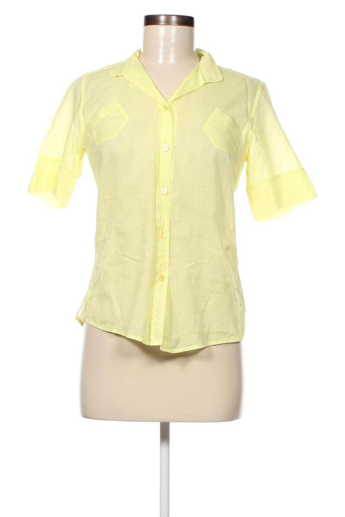 Дамска риза Aigner, Размер S, Цвят Жълт, Цена 93,00 лв.