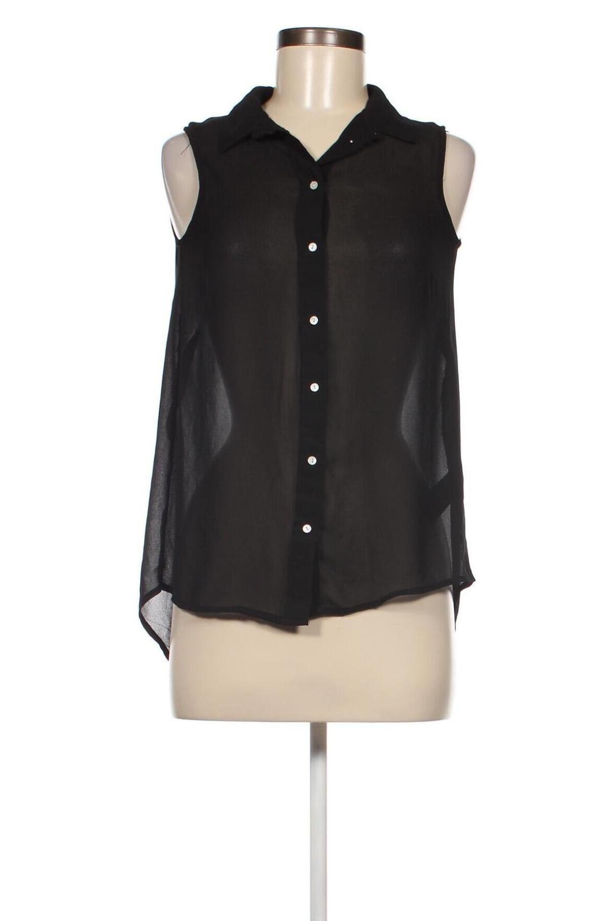 Dámska košeľa  H&M, Veľkosť XS, Farba Čierna, Cena  12,79 €