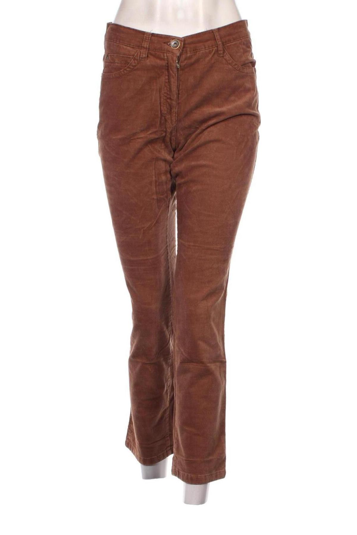 Γυναικείο κοτλέ παντελόνι Brax, Μέγεθος S, Χρώμα Καφέ, Τιμή 4,24 €