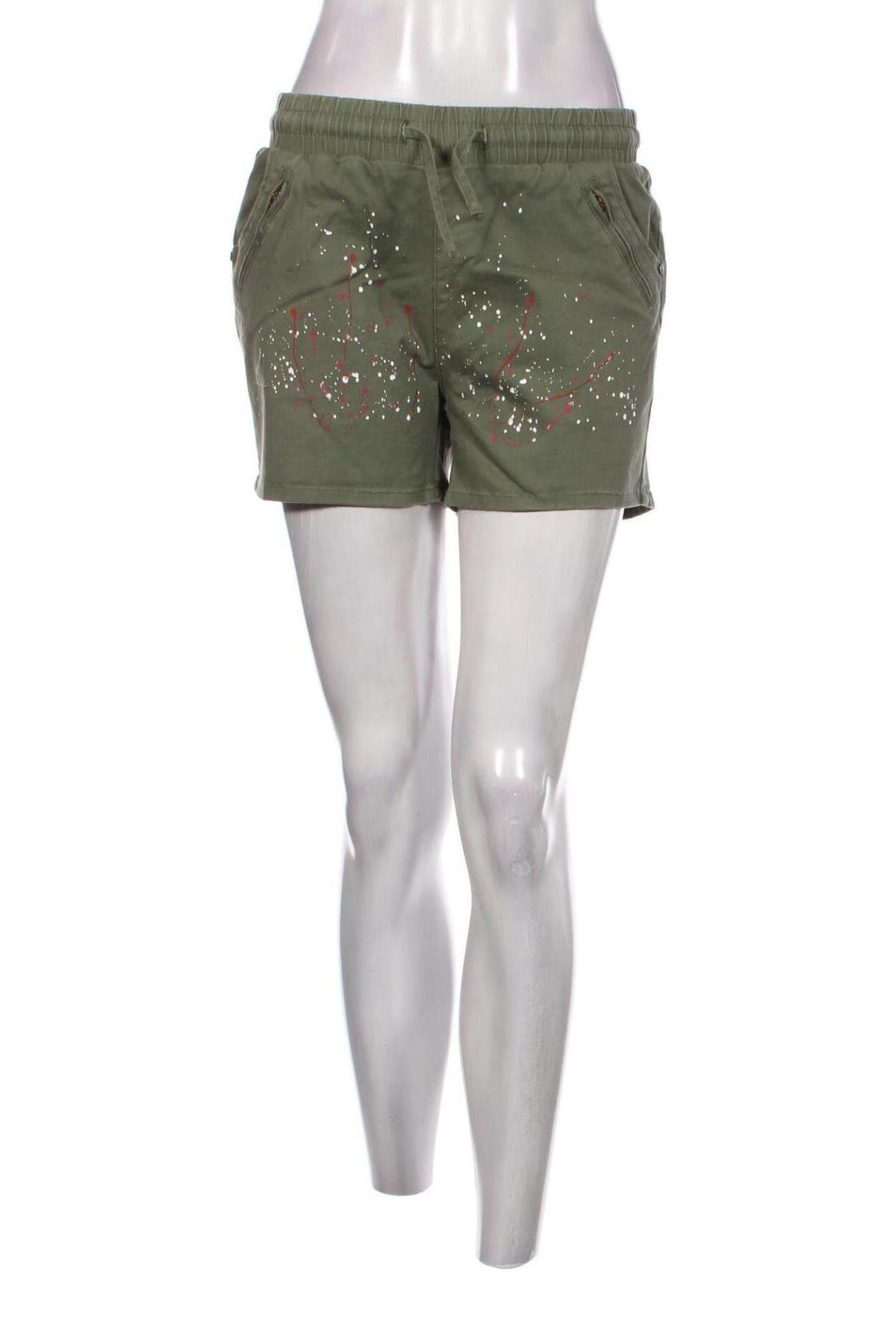 Γυναικείο κοντό παντελόνι Chattawak, Μέγεθος XS, Χρώμα Πράσινο, Τιμή 4,45 €