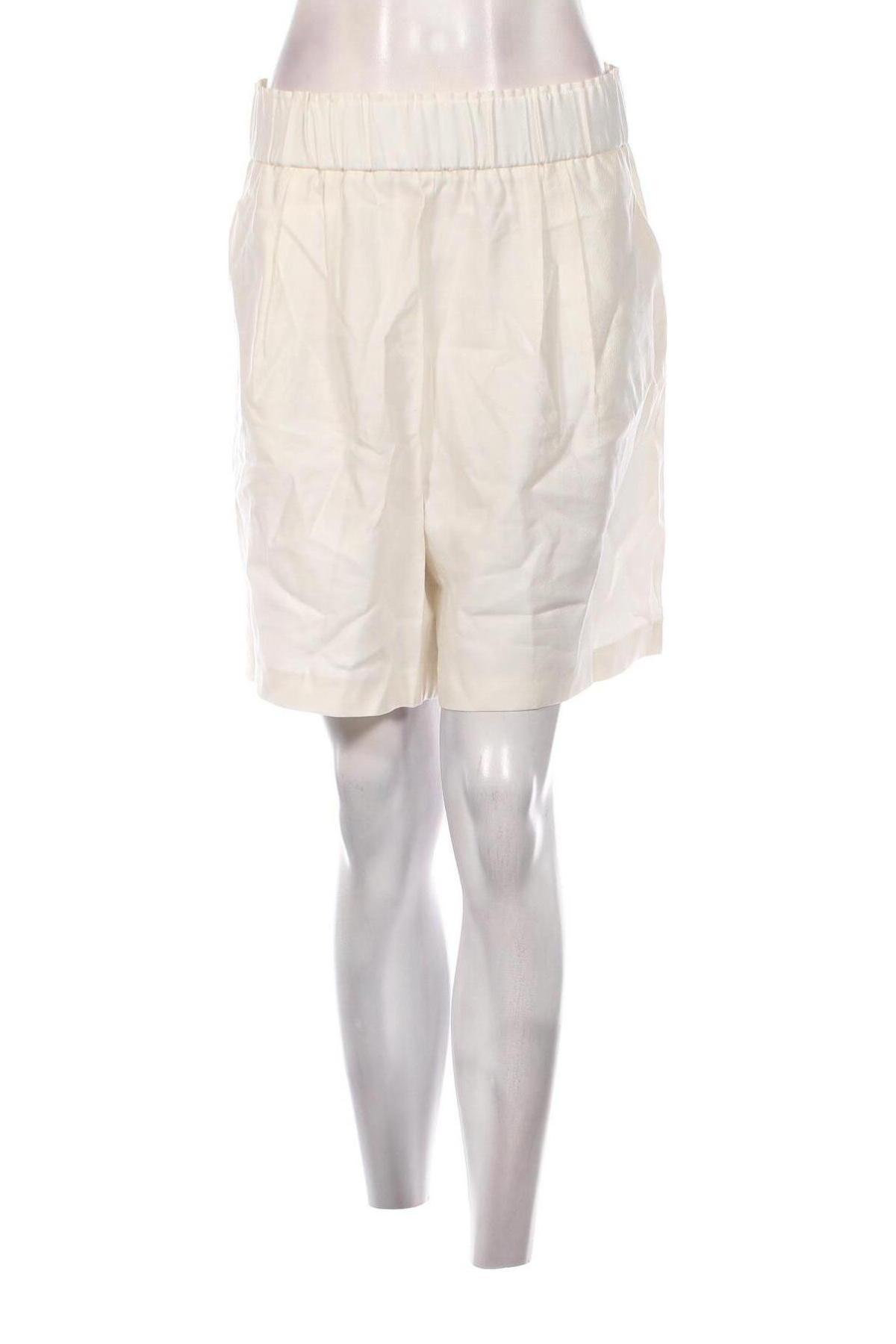 Γυναικείο κοντό παντελόνι H&M, Μέγεθος L, Χρώμα Λευκό, Τιμή 15,98 €