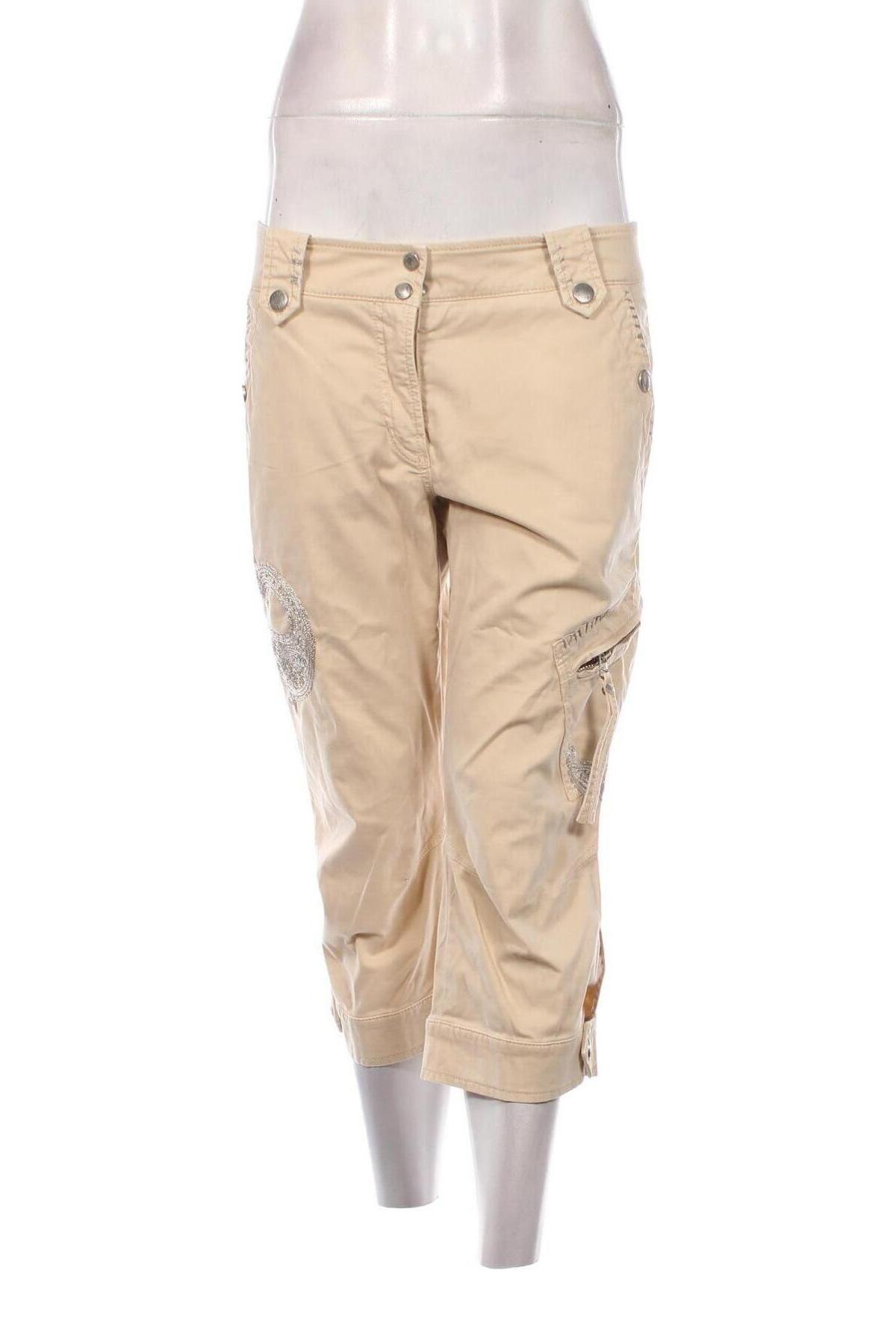 Pantaloni de femei Cambio, Mărime L, Culoare Bej, Preț 17,73 Lei