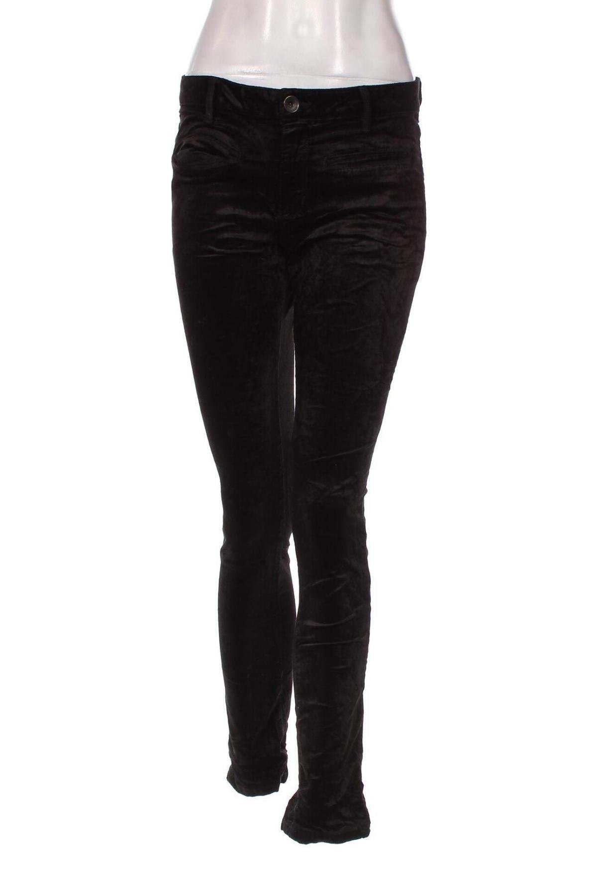 Дамски панталон Denim Studio, Размер M, Цвят Черен, Цена 4,55 лв.