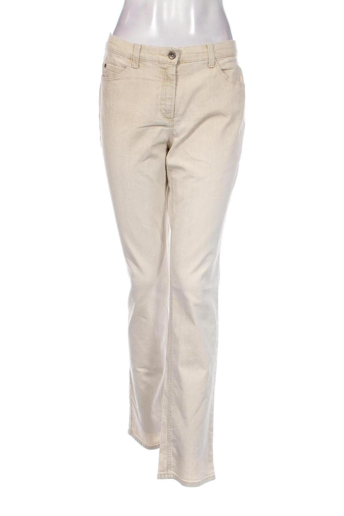 Дамски панталон Gerry Weber, Размер M, Цвят Бежов, Цена 49,00 лв.