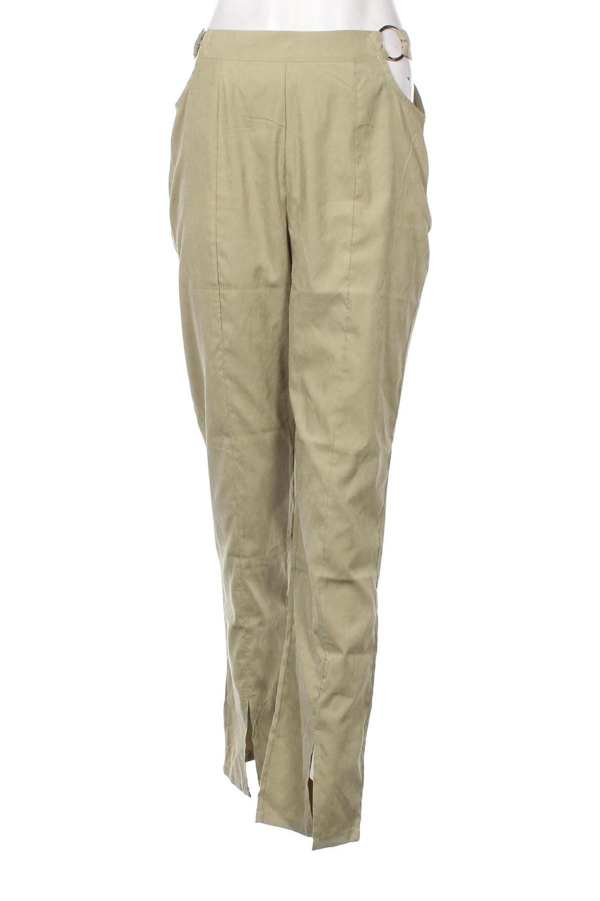 Дамски панталон Missguided, Размер S, Цвят Зелен, Цена 46,00 лв.